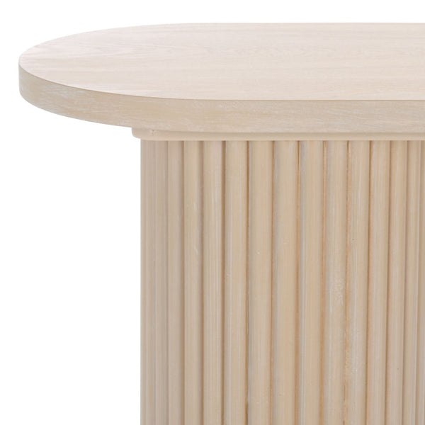 Safavieh Raicha Console Table - Elegant Bleached White Accent For Modern & Traditional Interiors, 45.25" Wide CNS2302A