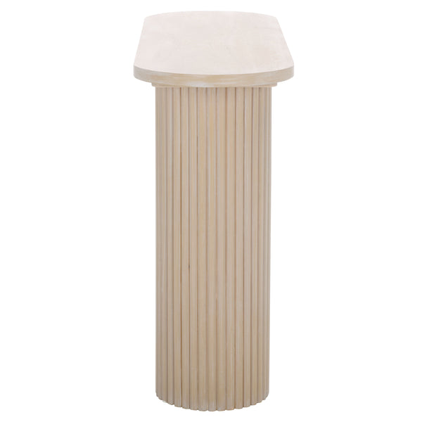 Safavieh Raicha Console Table - Bleached White Elegance For Home Décor, Stylish & Functional Display Piece Bleached White Wood Cns2302a