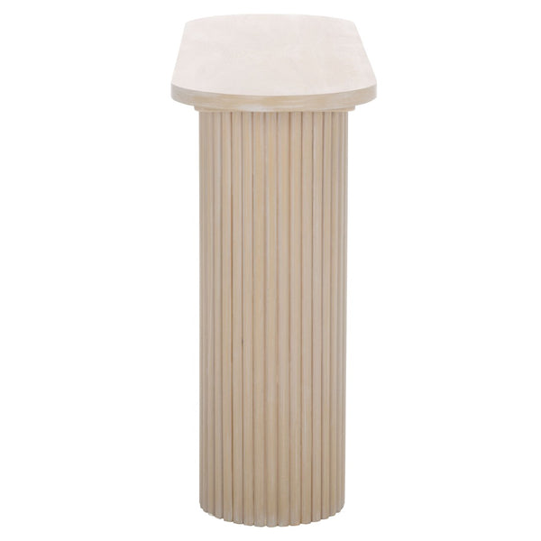Safavieh Raicha Console Table - Elegant Bleached White Accent For Modern & Traditional Interiors, 45.25" Wide CNS2302A