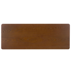 Safavieh Chasu Console Table - Elegant Walnut Design With Rustic Rope Detail For Stunning Home Décor Appeal Walnut Wood Cns2303a