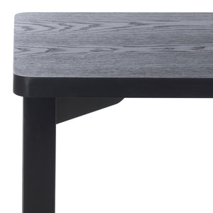 Safavieh Chasu Console Table - Elegant Walnut Design With Rustic Rope Detail For Stunning Home Décor Appeal Black Wood Cns2303b