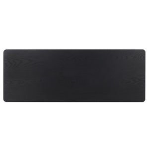 Safavieh Chasu Console Table - Elegant Walnut Design With Rustic Rope Detail For Stunning Home Décor Appeal Black Wood Cns2303b