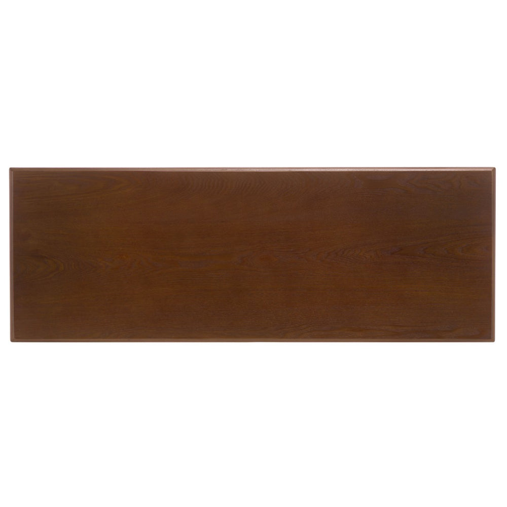 Safavieh Shukai Console Table - Contemporary Walnut Design For Entryway & Living Room Décor, 50" Wide CNS2304A