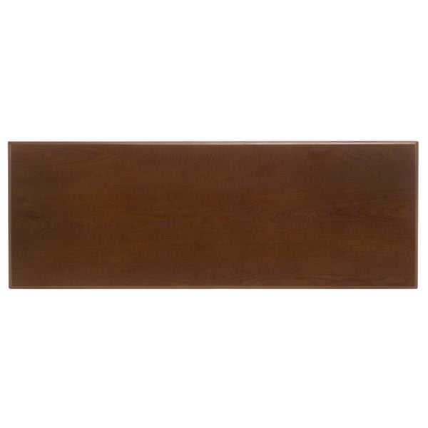 Safavieh Shukai Console Table - Contemporary Walnut Design For Entryway & Living Room Décor, 50" Wide CNS2304A