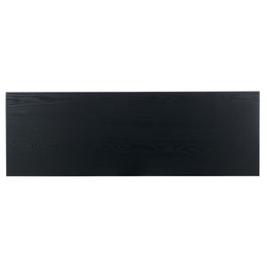Safavieh Ekoshi Console Table - Stylish Minimalist Design For Modern Spaces, Durable Construction & Easy Assembly Black CNS2306A