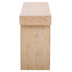 Safavieh Ekoshi Console Table - Stylish Minimalist Design For Modern Spaces, Durable Construction & Easy Assembly Bleached White 2 CNS2306B
