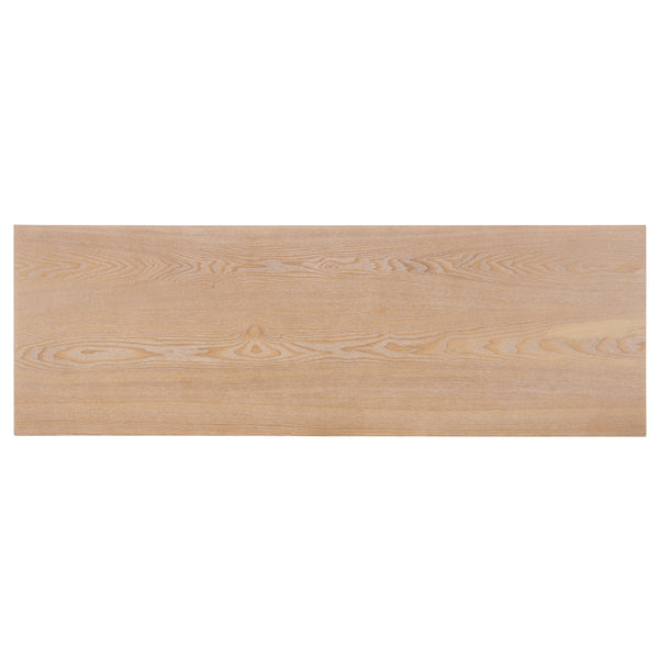 Safavieh Ekoshi Console Table - Elegant Bleached White Wood Design For Modern Living Spaces & Entryways Bleached White Wood Cns2306b