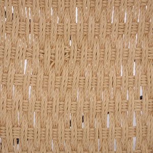 Safavieh Omaka 1 Shelf Console Table - Elegant Natural Wood, Black Metal Frame & Clear Glass Top For Any Space Natural ,Black Metal Cns2309a