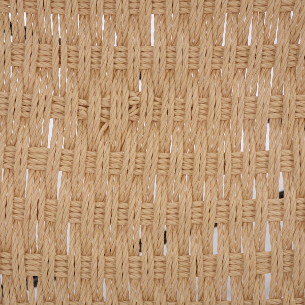 Safavieh Omaka 1 Shelf Console Table - Elegant Natural Wood, Black Metal Frame & Clear Glass Top For Any Space Natural ,Black Metal Cns2309a