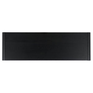 Safavieh Omara 4 Tier Console Table - Stylish Wooden Display & Storage Solution For Your Living Space Decor Black Wood Cns2310c