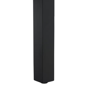 Safavieh Omara 2 Shelf Console Table - Stylish Rustic Design For Entryway, Hallway, Or Living Room Decor Black CNS2311C