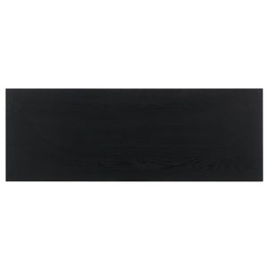 Safavieh Hanaka 1 Drawer Console Table - Elegant Black Mdf Design For Modern & Traditional Spaces Black Wood Cns2312a