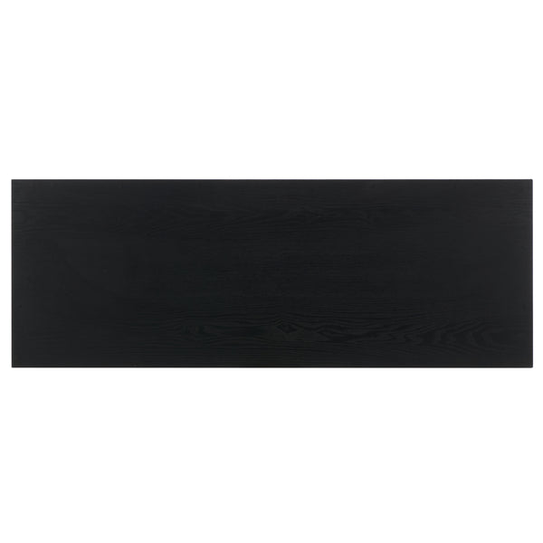 Safavieh Hanaka 1 Drawer Console Table - Elegant Black Mdf Design For Modern & Traditional Spaces Black Wood Cns2312a