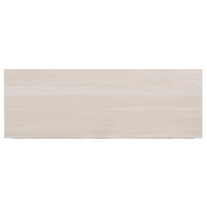 Safavieh Sondra Scandinavian Console Table with Two Drawers and Open Shelf for Entryway White Oak CNS3102A