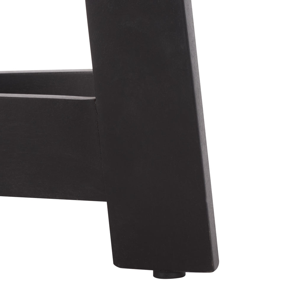 Shina Oval Console Table With Marble Top And Solid Wood Base, Sleek Oval Silhouette For Entryways