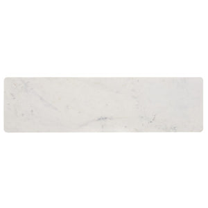 Safavieh Raisa Marble Top Console Table with Black Metal Base for Entryway or Living Room CNS3710A