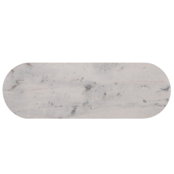 Safavieh Lorraine Marble Top Console Table with Mango Wood Base for Entryway or Living Room CNS3712A