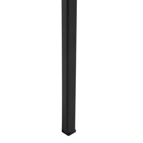 Safavieh Eli Console Table - Minimalist Light Grey Faux Concrete Top With Sturdy Black Iron Legs For Modern Spaces CNS4200A