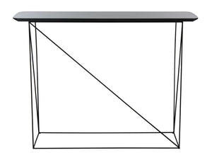 Safavieh Rylee Console Table - Modern Minimalist Design For Entryways, Living Rooms, And Hallways Decor Dark Grey/Black CNS4202A