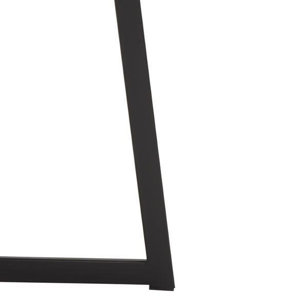 Safavieh Arrington Console Table - Chic Mid-Century Design With White Oak Finish & Black Open Base For Any Space CNS4203A