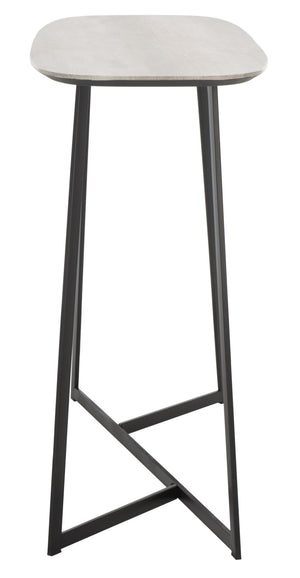 Safavieh Arrington Console Table - Chic Mid-Century Design With White Oak Finish & Black Open Base For Any Space CNS4203A