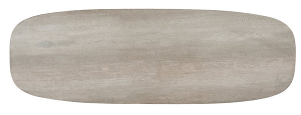 Safavieh Arrington Console Table - Chic Mid-Century Design With White Oak Finish & Black Open Base For Any Space CNS4203A
