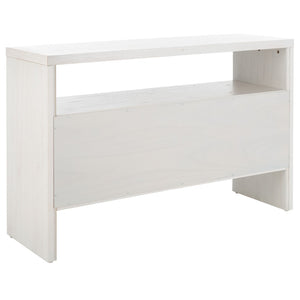 Safavieh Zella Elegant 4-Door Console Table With Open Shelf – Modern Storage For Your Home Or Office Decor CNS5004A