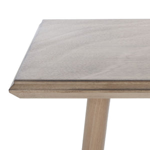 Safavieh Marshal Console Table - Mid-Century Minimalist Design With Distressed Pine For Stylish Entryway Decor Light Brown CNS5700B