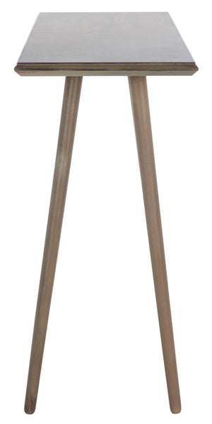 Safavieh Marshal Console Table - Mid-Century Minimalist Design With Distressed Pine For Stylish Entryway Decor Light Brown CNS5700B