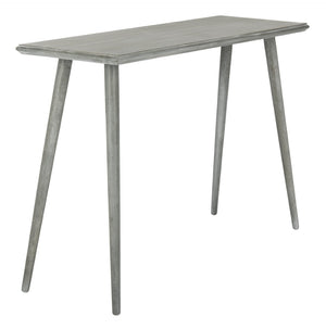 Safavieh Marshal Console Table - Mid-Century Minimalist Design With Distressed Pine For Stylish Entryway Decor Slate Grey CNS5700C