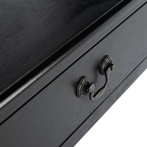 Safavieh Athena Console Table: Timeless Farmhouse Design With Smart Storage For Entryway Or Living Room Decor Black CNS5702B