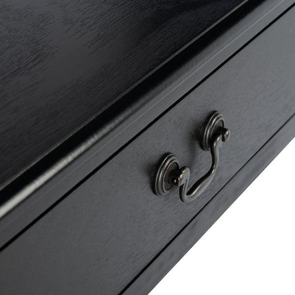 Safavieh Athena Console Table: Timeless Farmhouse Design With Smart Storage For Entryway Or Living Room Decor Black CNS5702B