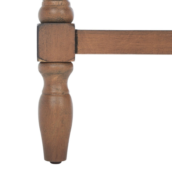 Safavieh Athena Console Table: Timeless Farmhouse Design With Smart Storage For Entryway Or Living Room Decor Brown CNS5702C