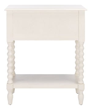 Safavieh Athena Console Table With 3 Drawers - Timeless Farmhouse Charm For Entryways And Living Spaces Distressed White CNS5703A