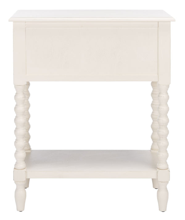 Safavieh Athena Console Table With 3 Drawers - Timeless Farmhouse Charm For Entryways And Living Spaces Distressed White CNS5703A