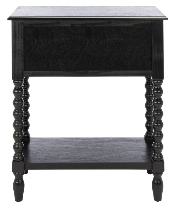 Safavieh Athena Console Table With 3 Drawers - Timeless Farmhouse Charm For Entryways And Living Spaces Black CNS5703B