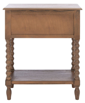 Safavieh Athena Console Table With 3 Drawers - Timeless Farmhouse Charm For Entryways And Living Spaces Brown CNS5703C