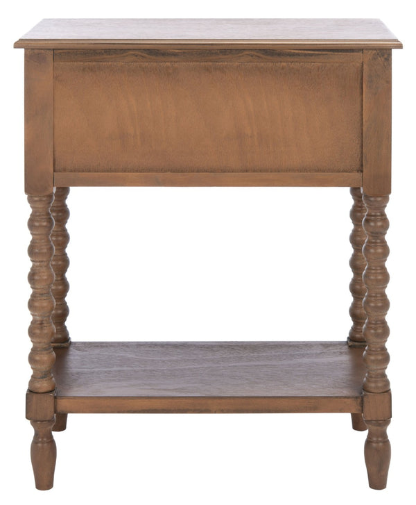 Safavieh Athena Console Table With 3 Drawers - Timeless Farmhouse Charm For Entryways And Living Spaces Brown CNS5703C