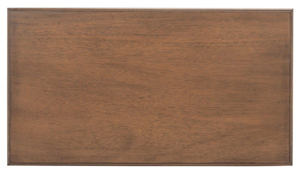 Safavieh Athena Console Table With 3 Drawers - Timeless Farmhouse Charm For Entryways And Living Spaces Brown CNS5703C