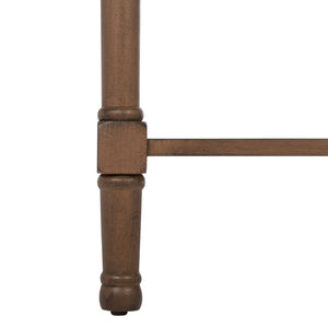 Safavieh Peyton Console Table - Stylish Two-Drawer Design With Herringbone Pattern And Open Shelf For Storage Brown CNS5704C