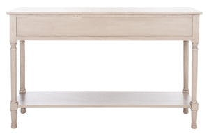 Safavieh Peyton 3-Drawer Console Table – Elegant Storage Solution With Herringbone Design For Your Home Greige CNS5705D