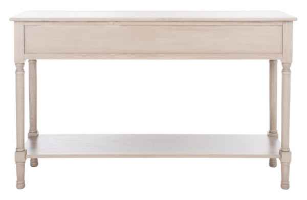 Safavieh Peyton 3-Drawer Console Table – Elegant Storage Solution With Herringbone Design For Your Home Greige CNS5705D