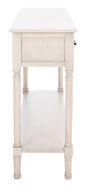 Safavieh Peyton 3-Drawer Console Table – Elegant Storage Solution With Herringbone Design For Your Home Greige CNS5705D