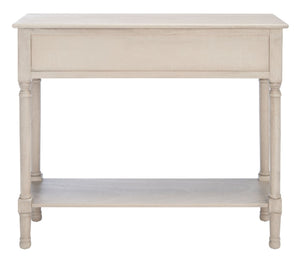 Safavieh Josie 2-Drawer Console Table – Timeless Elegance With Handcrafted Details For Entryways & Hallways Greige CNS5708B