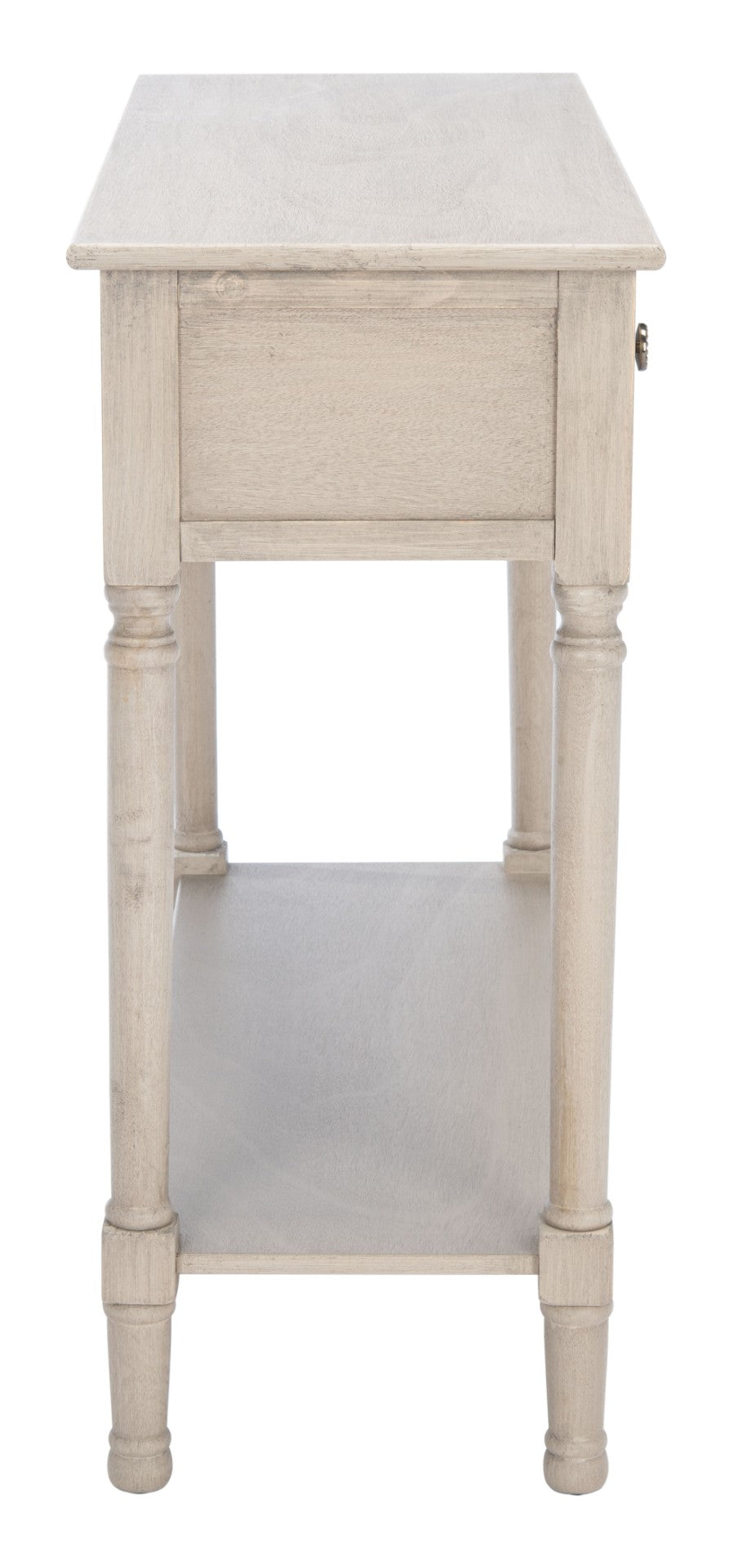 Safavieh Josie 2-Drawer Console Table – Timeless Elegance With Handcrafted Details For Entryways & Hallways Greige CNS5708B
