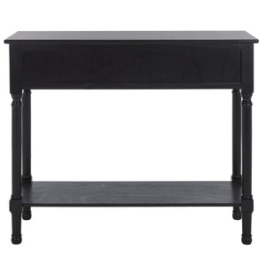 Safavieh Josie 2-Drawer Console Table – Timeless Elegance With Handcrafted Details For Entryways & Hallways Black CNS5708C