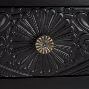 Safavieh Josie 2-Drawer Console Table – Timeless Elegance With Handcrafted Details For Entryways & Hallways Black CNS5708C