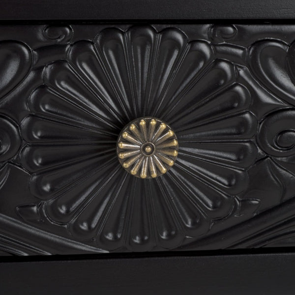 Safavieh Josie 2-Drawer Console Table – Timeless Elegance With Handcrafted Details For Entryways & Hallways Black CNS5708C
