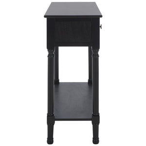 Safavieh Josie 2-Drawer Console Table – Timeless Elegance With Handcrafted Details For Entryways & Hallways Black CNS5708C