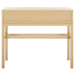 Safavieh Ajana 2 Drawer Console Natural 35.5" x 13" x 29.5"